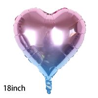 Geburtstag Stern Herzform Aluminiumfolie Gruppe Luftballons sku image 4