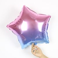Birthday Star Heart Shape Aluminum Film Party Balloons sku image 8