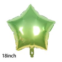 Birthday Star Heart Shape Aluminum Film Party Balloons main image 2