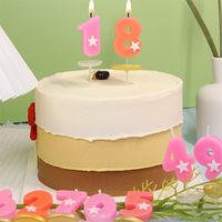 Birthday Number Paraffin Party Candle 1 Piece main image 3