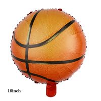 La Journée Des Enfants Date D'anniversaire Basket-ball Football Film D'aluminium Fête Ballons sku image 9