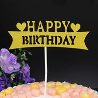 Birthday Letter Paper Birthday Cake Decorating Supplies sku image 6