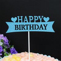 Birthday Letter Paper Birthday Cake Decorating Supplies sku image 8