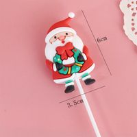 Christmas Christmas Tree Santa Claus Christmas Socks Plastic Party Cake Decorating Supplies 1 Piece sku image 9