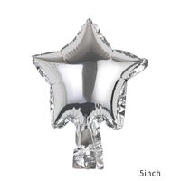 Geburtstag Stern Herzform Aluminiumfolie Gruppe Luftballons sku image 15