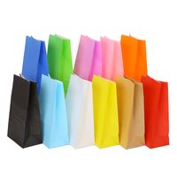 Fashion Solid Color Paper Festival Gift Bags main image 3