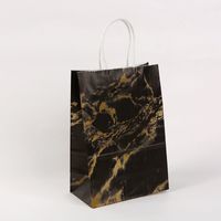 Fashion Marble Kraft Paper Festival Gift Bags main image 5