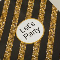Birthday Fashion Stripe Paper Party Gift Bags main image 4