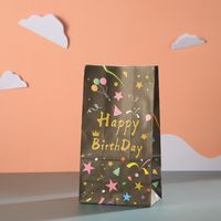 Birthday Cute Letter Paper Party Gift Bags sku image 3