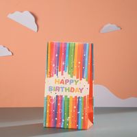 Birthday Cute Letter Paper Party Gift Bags sku image 7