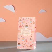 Birthday Cute Letter Paper Party Gift Bags sku image 1