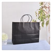 Simple Style Solid Color Paper Holiday Gift Bags main image 6