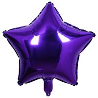 Birthday Star Aluminum Film Party Balloons main image 2