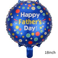 Father's Day Heart Shape Bow Knot Aluminum Film Party Balloons sku image 17