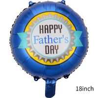 Father's Day Heart Shape Bow Knot Aluminum Film Party Balloons sku image 20