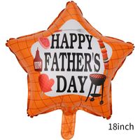 Father's Day Heart Shape Bow Knot Aluminum Film Party Balloons sku image 16
