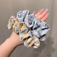 Fashion Ditsy Floral Cloth Printing And Dyeing Hair Tie main image 4