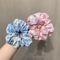 Fashion Ditsy Floral Cloth Printing And Dyeing Hair Tie main image 1