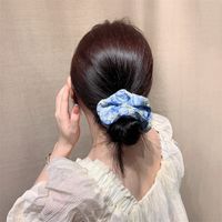 Fashion Ditsy Floral Cloth Printing And Dyeing Hair Tie main image 6
