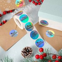 Christmas Letter Pvc Party Gift Stickers main image 3