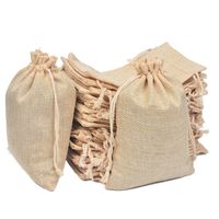 Simple Style Solid Color Linen Jewelry Packaging Bags main image 2