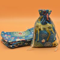 Fashion Flower Cloth Daily Gift Bags sku image 17