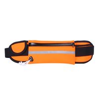 Unisex Sports Solid Color Composite Fabric Waist Bags main image 4