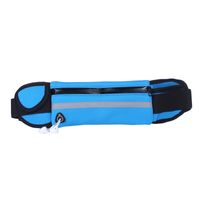 Unisex Sports Solid Color Composite Fabric Waist Bags main image 5