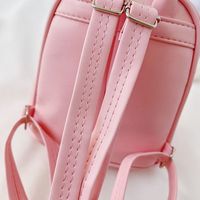 Women's Large All Seasons Pu Leather Cartoon Cute Sequins Square Zipper Functional Backpack main image 3