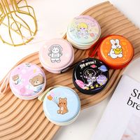 Cute Cartoon Round Zipper Coin Purse main image 3