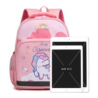 Cute Animal Square Zipper Functional Backpack main image 3