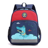 Cute Animal Square Zipper Functional Backpack sku image 6