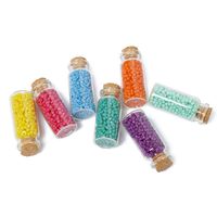 Basic Solid Color Beaded Stoving Varnish Jewelry Accessories main image 3