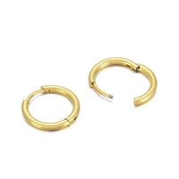 Fashion Geometric Plating Stainless Steel No Inlaid 18K Gold Plated Earrings sku image 19