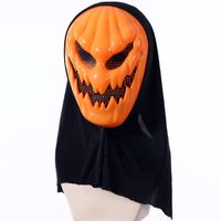 Halloween Pumpkin Plastic Masquerade Party Party Mask main image 4