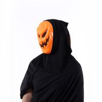 Halloween Pumpkin Plastic Masquerade Party Party Mask main image 2