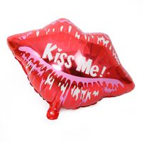 Valentine's Day Mouth Aluminum Film Party Balloons main image 1
