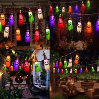 Halloween Cute Ghost Plastic Party String Lights main image 4