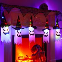 Halloween Cute Ghost Pvc Party String Lights sku image 4