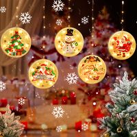 Christmas Cute Christmas Tree Snowman Plastic Party Lightings main image 1