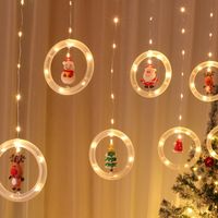 Christmas Cute Christmas Tree Snowman Plastic Party String Lights main image 4