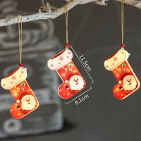 Christmas Cute Sock Plastic Party Lightings main image 2