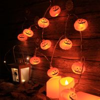 Halloween Cute Pumpkin Plastic Party String Lights main image 3