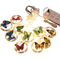 Birthday Cute Butterfly Plastic Party String Lights main image 2