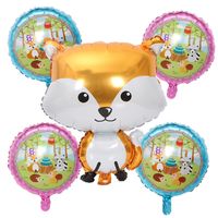 Children's Day Animal Aluminum Film Party Balloons sku image 12