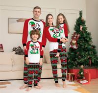Cute Letter Cotton Printing Pants Sets Jogger Pants Family Matching Outfits main image 1