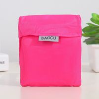 Fashion Solid Color Polyester Shopping Bags sku image 5