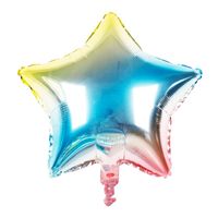 Geburtstag Stern Herzform Aluminiumfolie Gruppe Luftballons sku image 1