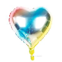 Geburtstag Stern Herzform Aluminiumfolie Gruppe Luftballons sku image 2