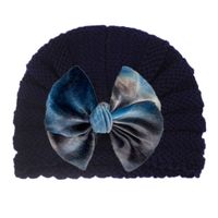 Baby Girl's Sweet Colorful Bow Knot Baby Hat sku image 8